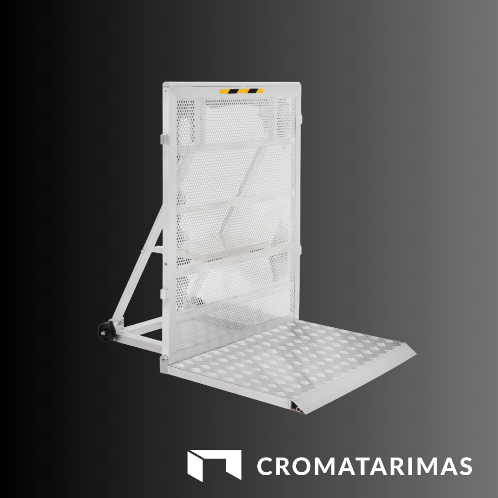 Rampas de protección metálica Cromatarimas