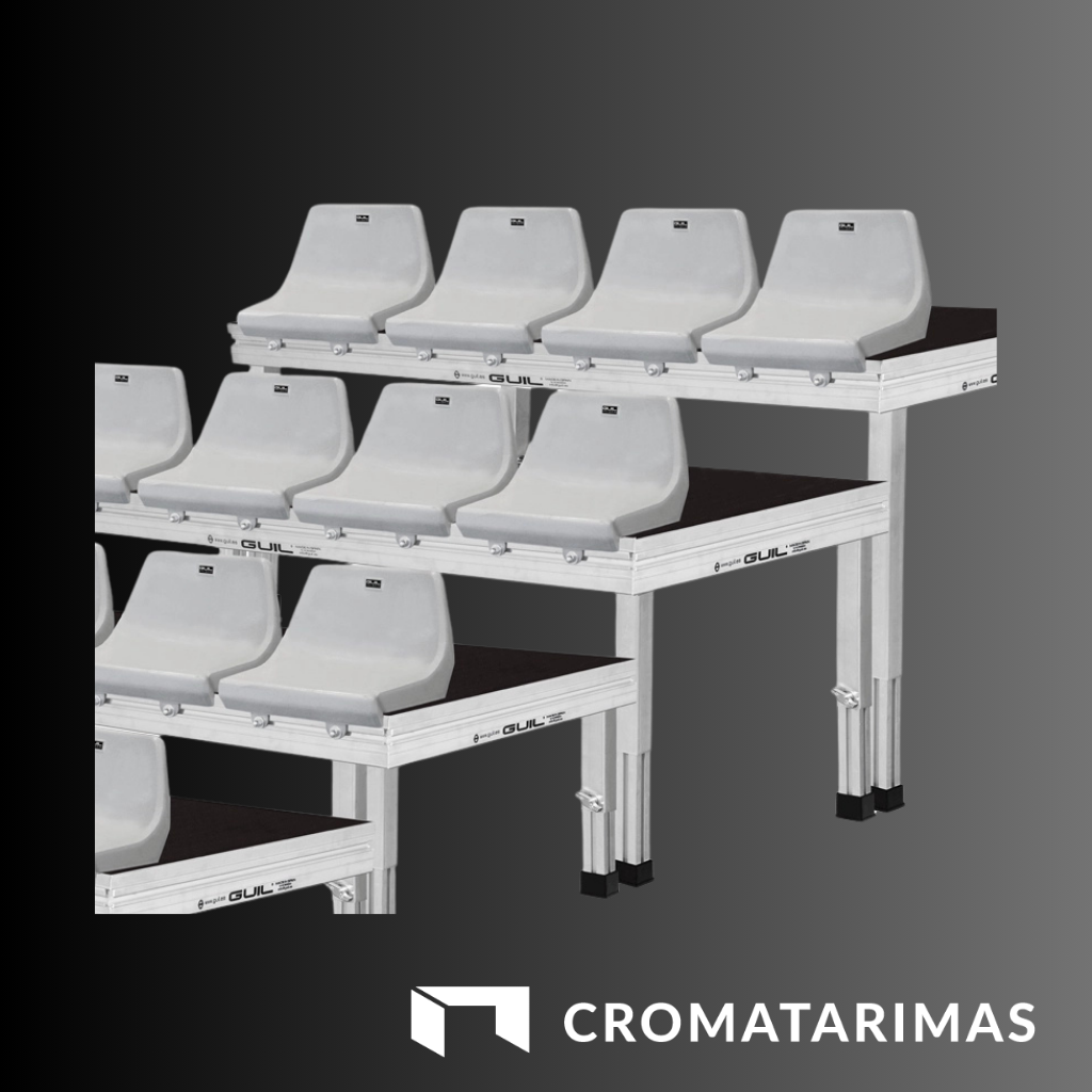 Gradas modulares de Cromatarimas