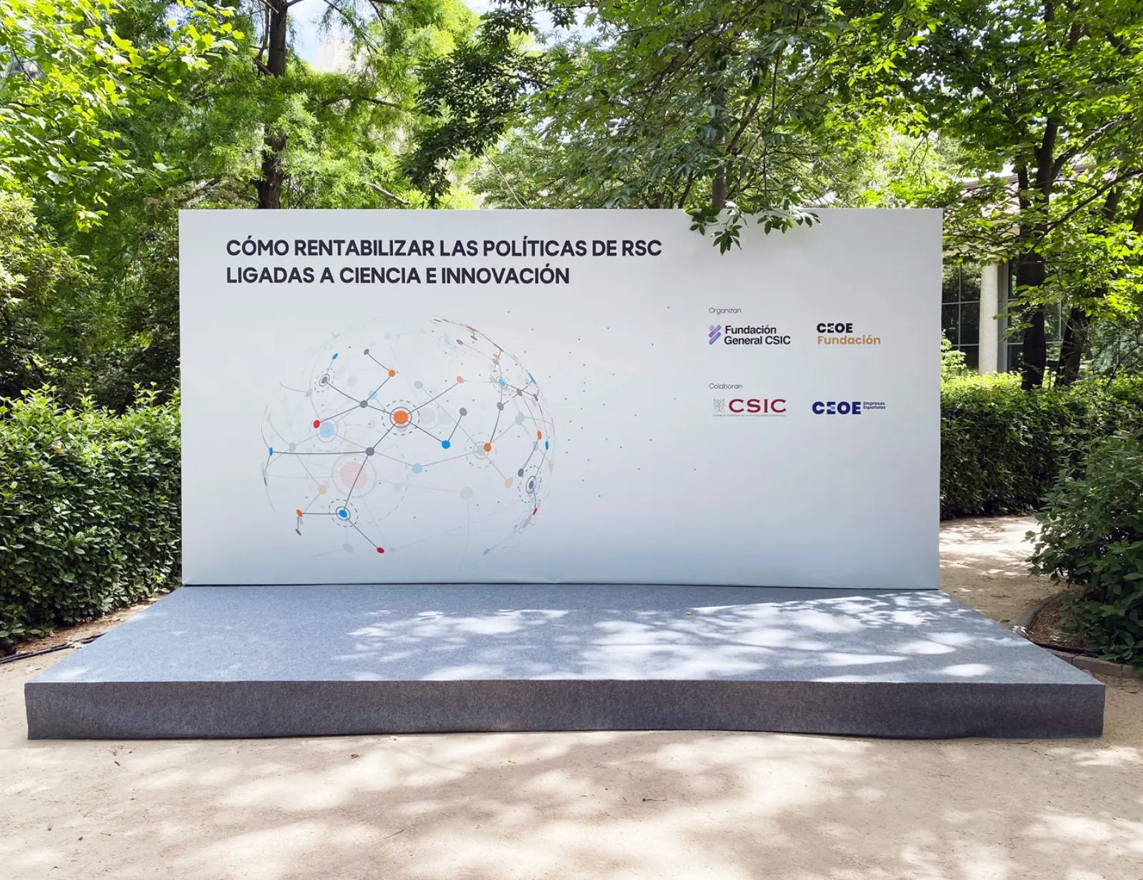 Evento sobre políticas RSC, ciencia, innovación.