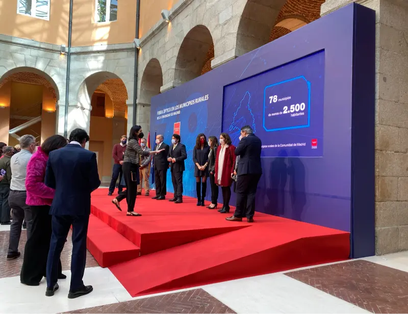 Evento en Comunidad de Madrid para municipios rurales.